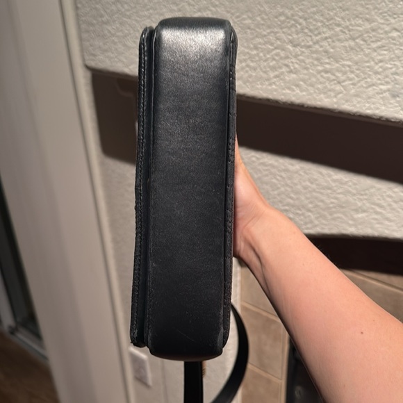 Burberry Small Lola Quilted Lambskin Bag Black Gold - Picture 7 of 13